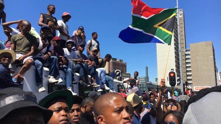 Manifestaciones de estudiantes en Sudáfrica: donde el pasado sigue presente