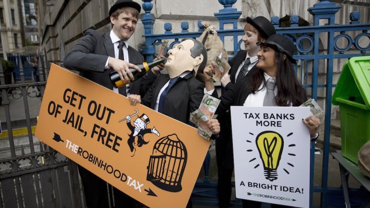Campaigners welcome steps towards a Financial Transaction Tax