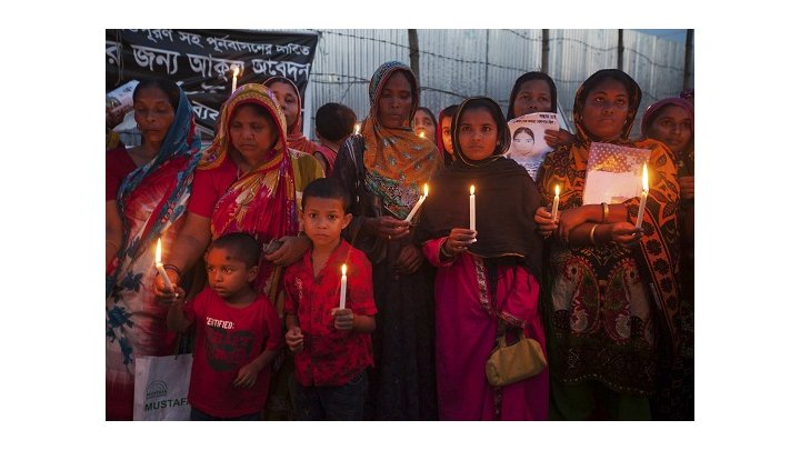 Emerging from the ruins of Rana Plaza 
