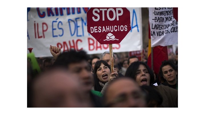 Les propriétaires espagnols refusent les expulsions