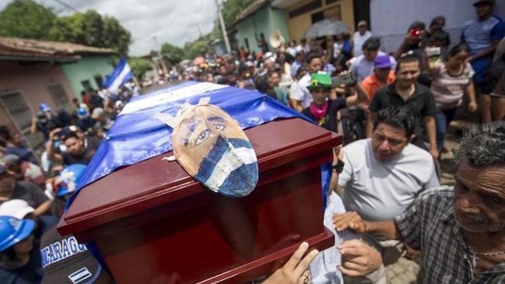 La Nicaragua de los caídos clama auxilio ante la brutal crisis sociopolítica: le llaman #SOSNicaragua