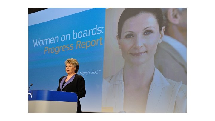 Pour une plus forte présence des femmes au sein des conseils d'administration en Europe