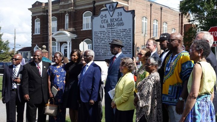 Un memorial pone los puntos sobre las íes al recordar la historia trágica de Ota Benga
