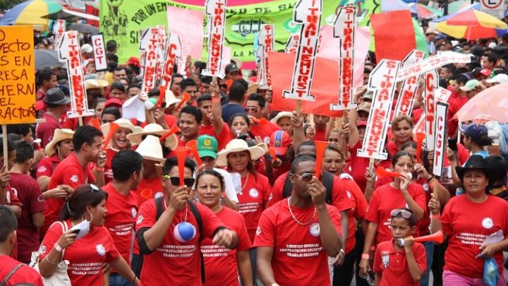 Crecen las agresiones contra los activistas hondureños que luchan por los derechos de los trabajadores