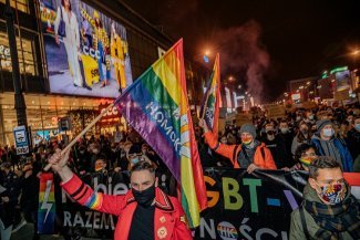 As Poland's women's movement celebrates a tentative victory, LGBTI activists are still fighting PiS's ugly culture war 