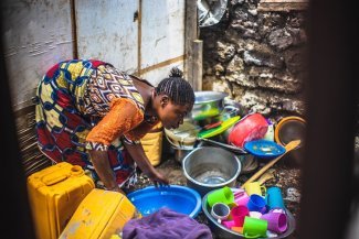 Las trabajadoras del hogar en la República Democrática del Congo se movilizan para mejorar sus condiciones de trabajo