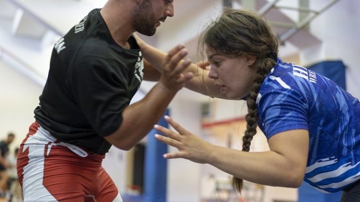 The economic odyssey of promising Greek wrestling star Nikoleta Barba