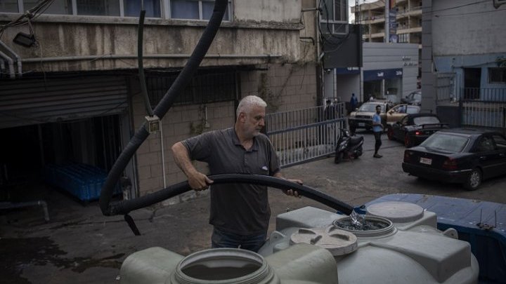 In Lebanon, drinking water has become a luxury that few can afford