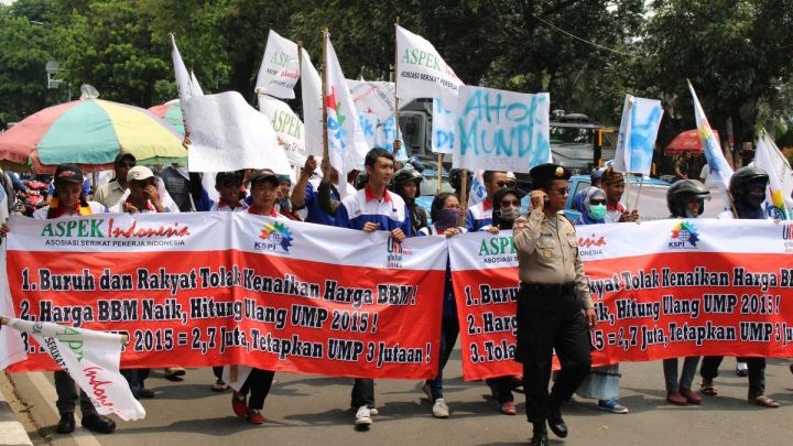 Indonesia: lucha sobre el salario mínimo a punto de avivarse
