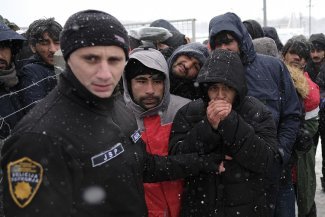 Along the Balkan route, refugees and volunteers face growing hostility