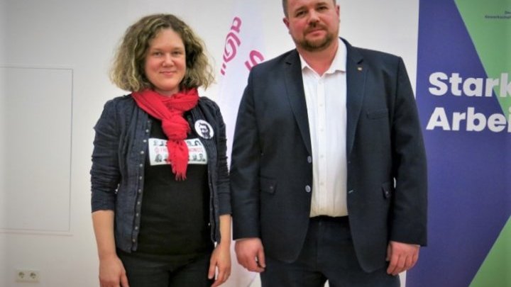 Under threat and unable to work, Belarusian trade unionists have taken refuge in Germany to escape prison
