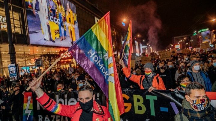 As Poland's women's movement celebrates a tentative victory, LGBTI activists are still fighting PiS's ugly culture war 