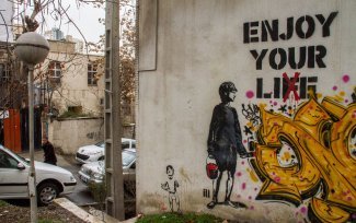 The fleeting freedom of street art in Tehran