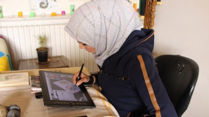 Syrian women make advances in the face of war