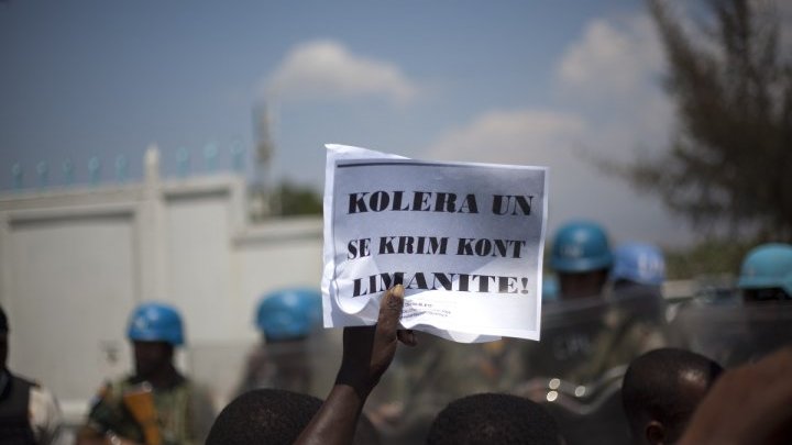 Brote de cólera en Haití: es hora de asumir alguna responsabilidad