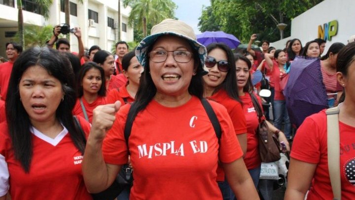 Filipinas: “Trataron de aplastarnos, y no lo consiguieron”, afirman los sindicalistas de NXP 