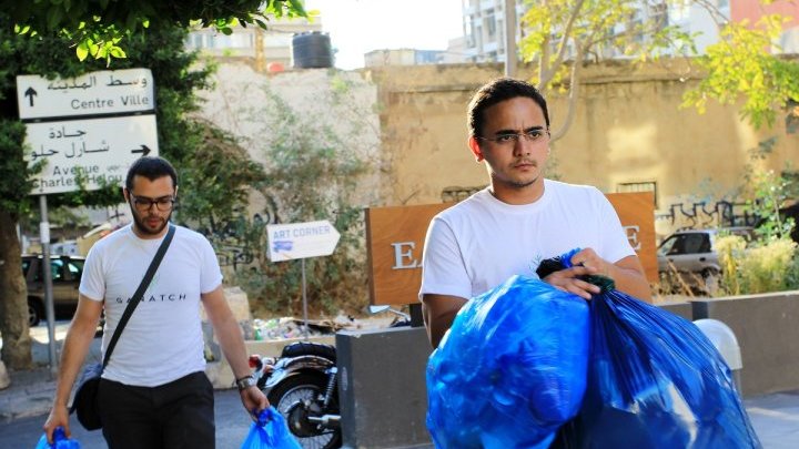 Una crisis de basuras en Líbano inspira iniciativa ecológica