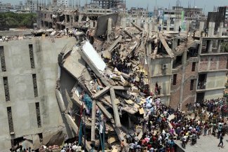 Los jefes de las fábricas de Bangladesh que se derrumbaron habían ignorado las grietas del edificio
