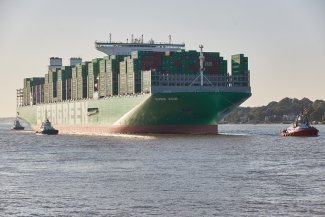 What kind of ships and fuel is the shipping industry looking at to reduce its environmental impact?