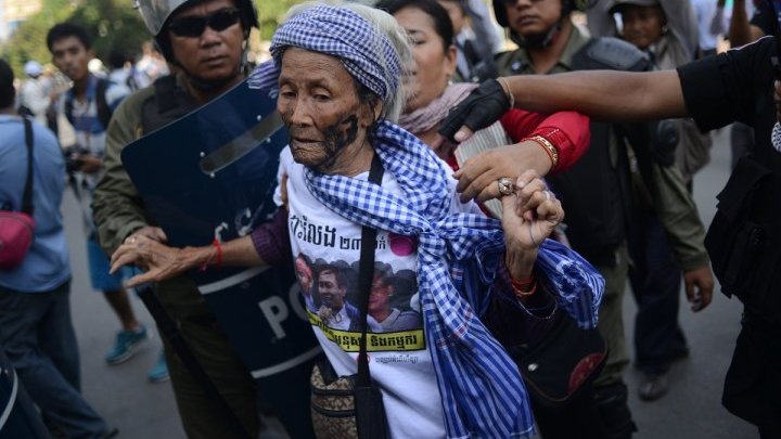 Los activistas camboyanos del salario mínimo “no serán silenciados con armas y balas”