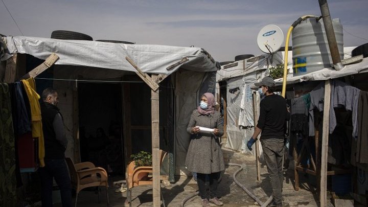 Women in Lebanon's refugee camps defy traditional roles by becoming community leaders 